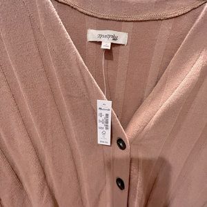 Madewell sweater size S light brown New with tag